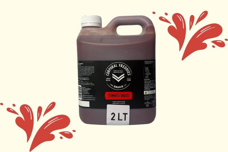 Tomato Sauce 2 Litre Jerry Can