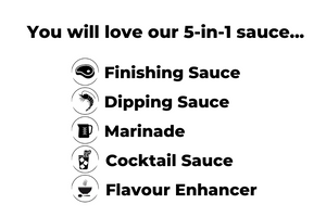 5-in-1 worcestershire sauce