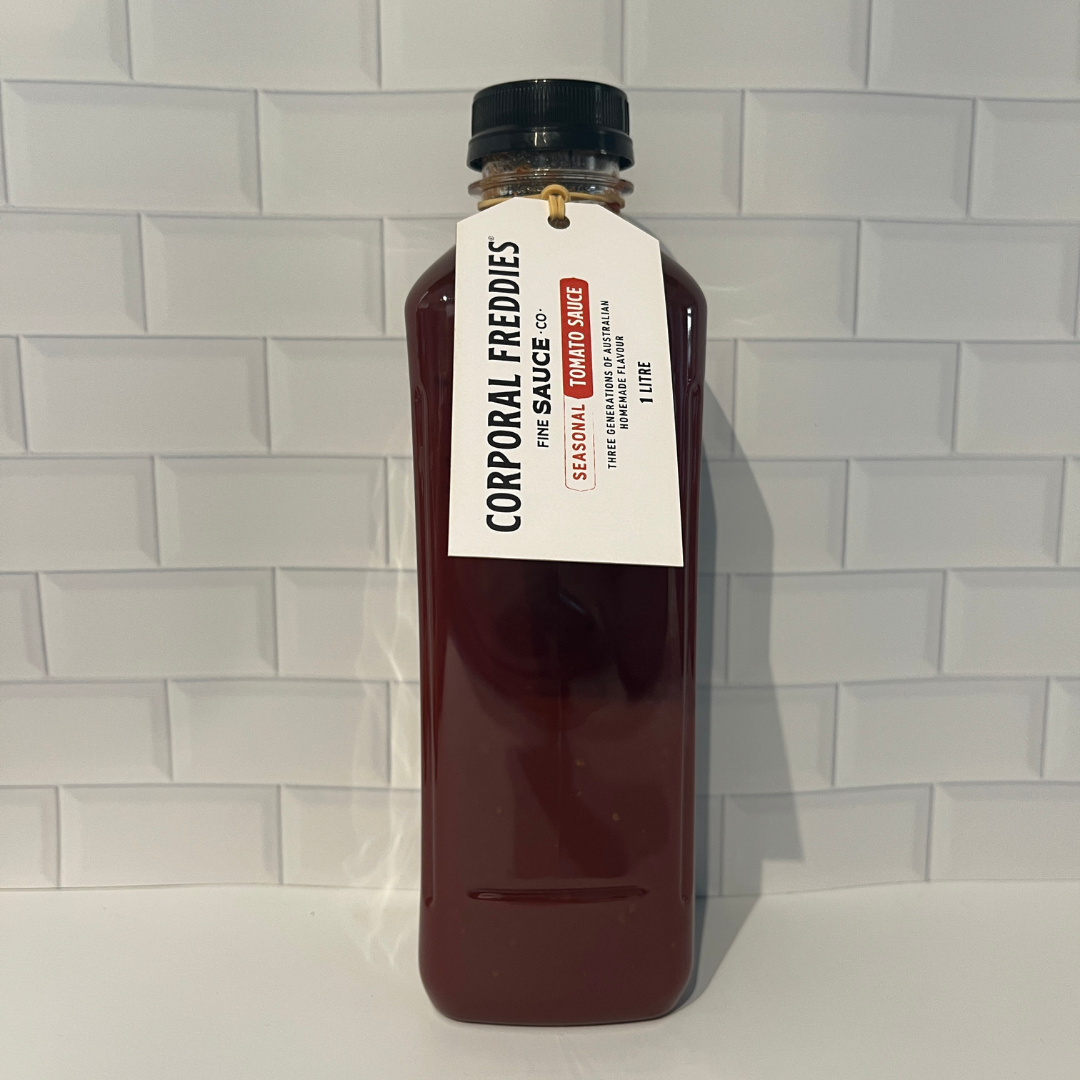 Australian Tomato Sauce 1 Litre Corporal Freddies
